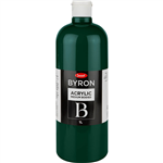 JASART BYRON ACRYLIC PAINT 1 LITRE GREEN DEEP