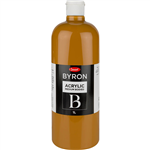 JASART BYRON ACRYLIC PAINT 1 LITRE RAW SIENNA