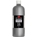 JASART BYRON ACRYLIC PAINT 1 LITRE SILVER