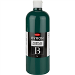 JASART BYRON ACRYLIC PAINT 1 LITRE FOREST GREEN