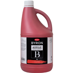 JASART BYRON ACRYLIC PAINT 2 LITRE COOL RED