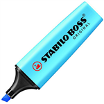 STABILO BOSS HIGHLIGHTER CHISEL BLUE