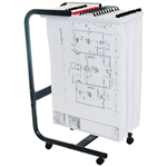 PLANHORSE MOBILE TROLLEY 10 CLAMP CAPACITY A1 BLACK