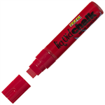 TEXTA JUMBO LIQUID CHALK MARKER WET WIPE CHISEL 15MM RED