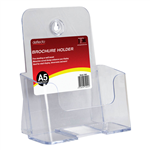 DEFLECTO BROCHURE HOLDER A5 CLEAR