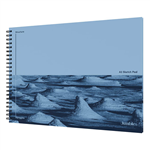 JUMBLE AND CO STRUCTURE SQUIGGLES SKETCH PAD A3 BLUE