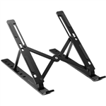 KENSINGTON COLLAPSIBLE ALUMINIUM LAPTOP RISER BLACK