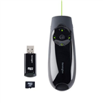 KENSINGTON PRESENTER EXPERT LASER POINTER GREEN LASER AND MEMORY