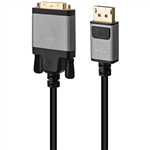 KLIK DISPLAYPORT MALE TO SINGLE LINK DVID MALE CABLE 2M