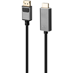 KLIK DISPLAYPORT MALE TO HDMI MALE CABLE 2M
