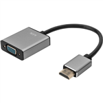 KLIK AUDIO ADAPTER HDMI MALE TO VGA FEMALE  35MM