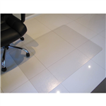 ANCHORMAT CHAIRMAT PVC RECTANGLE HARDFLOOR 1160 X 1510MM CLEAR