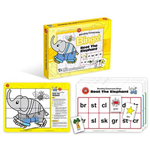 LEARNING CAN BE FUN BEAT THE ELEPHANT BINGO BLENDING CONSONANTS GAME