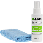 MOKI CLEAN SCREEN WITH MICROFIBRE CLOTH 120ML