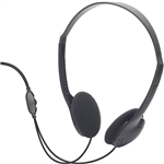 MOKI LITE HEADPHONES WITH VOLUME CONTROL BLACK