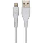 MOKI LIFE LIGHTNING SYNC N CHARGE CABLE 900MM WHITE