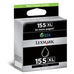 LEXMARK 155XL INK CARTRIDGE HIGH YIELD BLACK