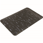 MATTEK MARBLE FOOT ANTIFATIGUE SITSTAND MAT BLACK 600 X 900MM