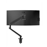 ATDEC ORA HIGHPERFORMANCE DYNAMIC MONITOR ARM FCLAMP DESK FIXING MAX LOAD 8KG UP TO 35INCHES SCREENS BLACK