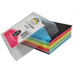 RAINBOW KINDER SHAPES PAPER TRIANGLE 80GSM DOUBLE SIDED 125 X 180MM MATT ASSORTED PACK 720