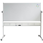RAPIDLINE STANDARD MOBILE MAGNETIC WHITEBOARD 1200 X 900 X 15MM