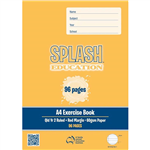 SPLASH EDUCATION EXERCISE BOOK QLD YEAR 2 RULED 60GSM 96 PAGES A4