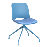 OLG VISTA PIVOT CHAIR WITH 4POINT SKY POWDERCOATED BASE AND SKY SEAT UPHOLSTERY