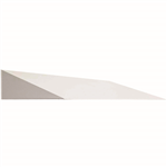 STEELCO STORAGE CABINET SLOPING TOP 915MM WHITE