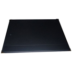 CUMBERLAND EXECUTIVE DESK MAT 487 X 610MM PVC BLACK