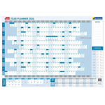 OFFICE NATIONAL ON10585 610 X 870MM SASCO YEAR PLANNER