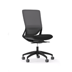 OLG ENGAGE TASK CHAIR NO ARMS BLACK