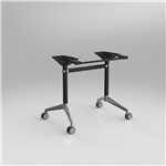 OLG MODULUS FLIP TABLE FRAME TO SUIT 900  1300MM BLACK