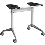 OLG MODULUS FLIP TABLE FRAME TO SUIT 900  1300MM WHITE