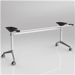 OLG MODULUS FLIP TABLE FRAME TO SUIT 1800  2200MM WHITE