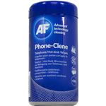 AF PHONECLENE WIPES TUB 100