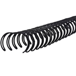 GOLD SOVEREIGN WIRE BINDING COMB 23 LOOP 12MM A4 BLACK BOX 100