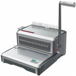 QUPA S160 MANUAL BINDING MACHINE PLASTIC COMB GREY