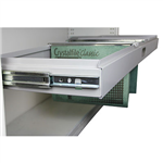 STEELCO AISLESAVERUNISHELVING PULL OUT FILE FRAME 900MM WHITE SATIN