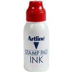 ARTLINE ESA2N STAMP PAD INK REFILL 50CC RED