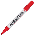 ARTLINE 500A WHITEBOARD MARKER BULLET 2MM RED