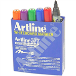 ARTLINE 577 WHITEBOARD MARKER BULLET 3MM ASSORTED BOX 12