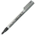 ARTLINE 990 METALLIC PERMANENT MARKER 12MM BULLET SILVER