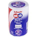QUIKSTIK MARK I PRICING GUN LABEL PERMANENT 1500 LABELSROLL 22 X 12MM WHITE PACK 5