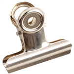 ESSELTE BULLDOG CLIP 38MM SILVER BOX 72