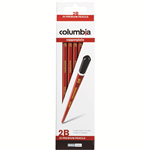 COLUMBIA COPPERPLATE HEXAGONAL PENCIL 2B BOX 20