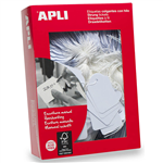 APLI STRUNG TICKETS 22 X 35MM WHITE BOX 500