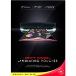 GBC LAMINATING POUCH MATT 80 MICRON A4 CLEAR PACK 100