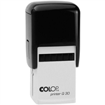 COLOP Q30 CUSTOM MADE PRINTER SELFINKING STAMP 31 X 31MM