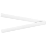 QUARTET MAGNETIC STRIPS 25 X 300MM WHITE PACK 2