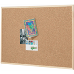 QUARTET ECONOMY CORKBOARD 600 X 450MM PINE FRAME